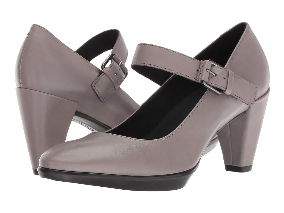 

ECCO Shape 55 Plateau MJ (Moon Rock Cow Nubuck) Women's Shoes, Gray