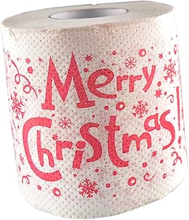 VILLFUL Feriado Papel Higiênico De Tecido Papel Higiênico Engraçado Guardanapo De Natal Papel De Suprimentos Para Festa De Natal Mesa De Papel Impresso Guardanapo De Natal