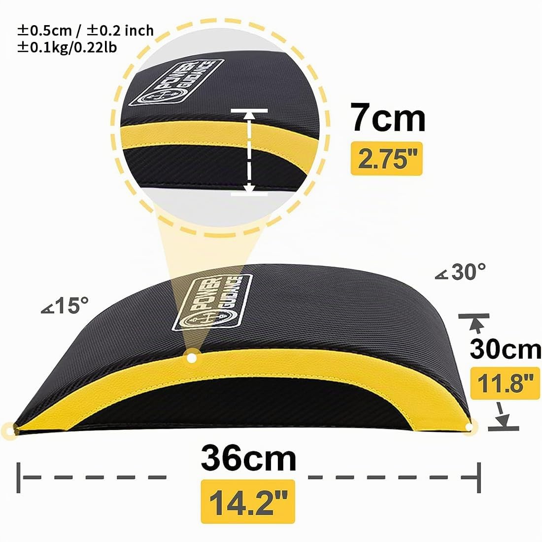 POWER GUIDANCE Tapis d'exercices abPOWER GUIDANCEdominaux et de mouvements complets