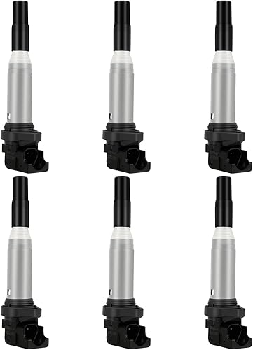 OCPTY Juego de 6 bobinas de encendido compatibles con OE: UF592 5C1695 apto para BMW para Mini Cooper 2006-2013