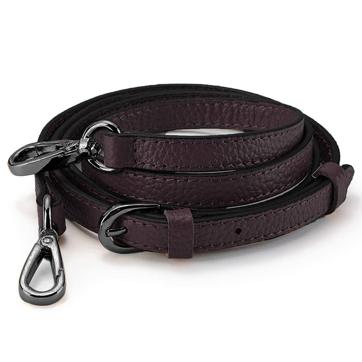 LIVE UP Full Grain Purse Strap Genuine Leather Replacement for Cross Body Bag Handbags