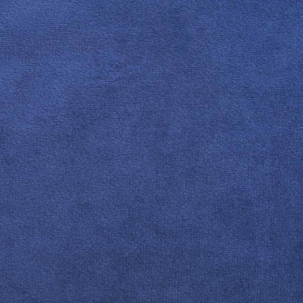 vidaXL Sillón Huevo Azul Policía Terciopelo, Silla de salón Moderna, Asientos Elegantes, Terciopelo, cómodos, Forma de Huevo, giratoria para Relajarse en casa