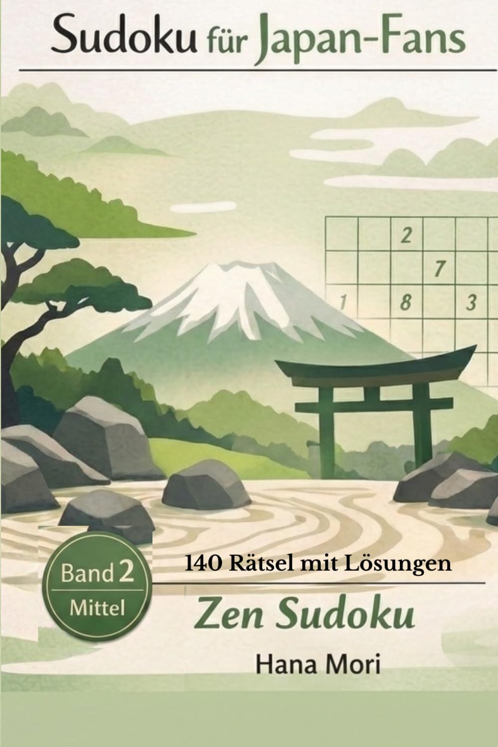 Sudoku für Japan-Fans: Zen Sudoku, 140 mittlere Sudokus mit Lösungen
