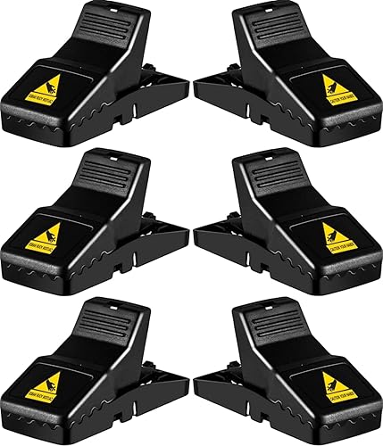 Trampas para ratones de interior para ratones, trampas para ratones para casa, asesino de ratones, atrapador de ratones, sanitarias de eficacia