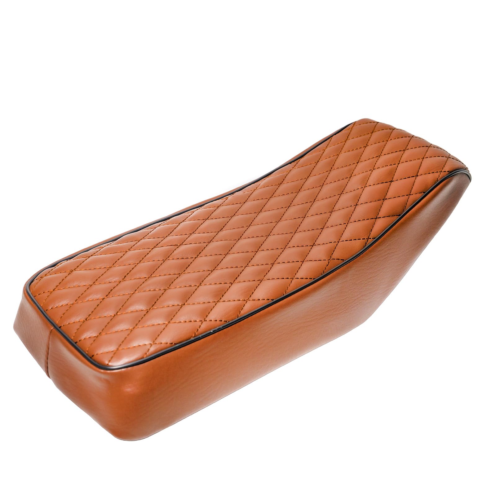 馬具マットエアー ブラウン 替えカバー1枚 Amazon.com: JMCHstore Brown Diamond Stitch Retro Mini bike