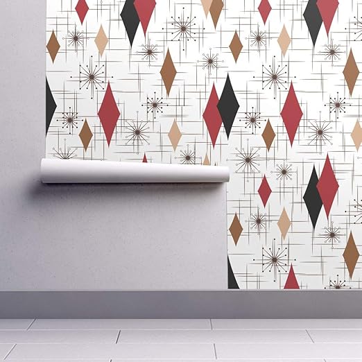 Amazon Tonyanewton レッド壁紙ロール ブラウンモダンコンテンポラリーモッドレトロミッドセンチュリー 1ロール 24インチ X 27フィート Sample Swatch 12in X 24in R Iso2427 Cw D S1 Swatch 壁紙 Amazon Tonyanewton レッド壁紙ロール ブラウンモダンコンテンポラリーモッドレトロミッドセンチュリー 1ロール 24インチ X 27フィート Sample Swatch 12in X 24in R Iso2427 Cw D S1 Swatch 壁紙