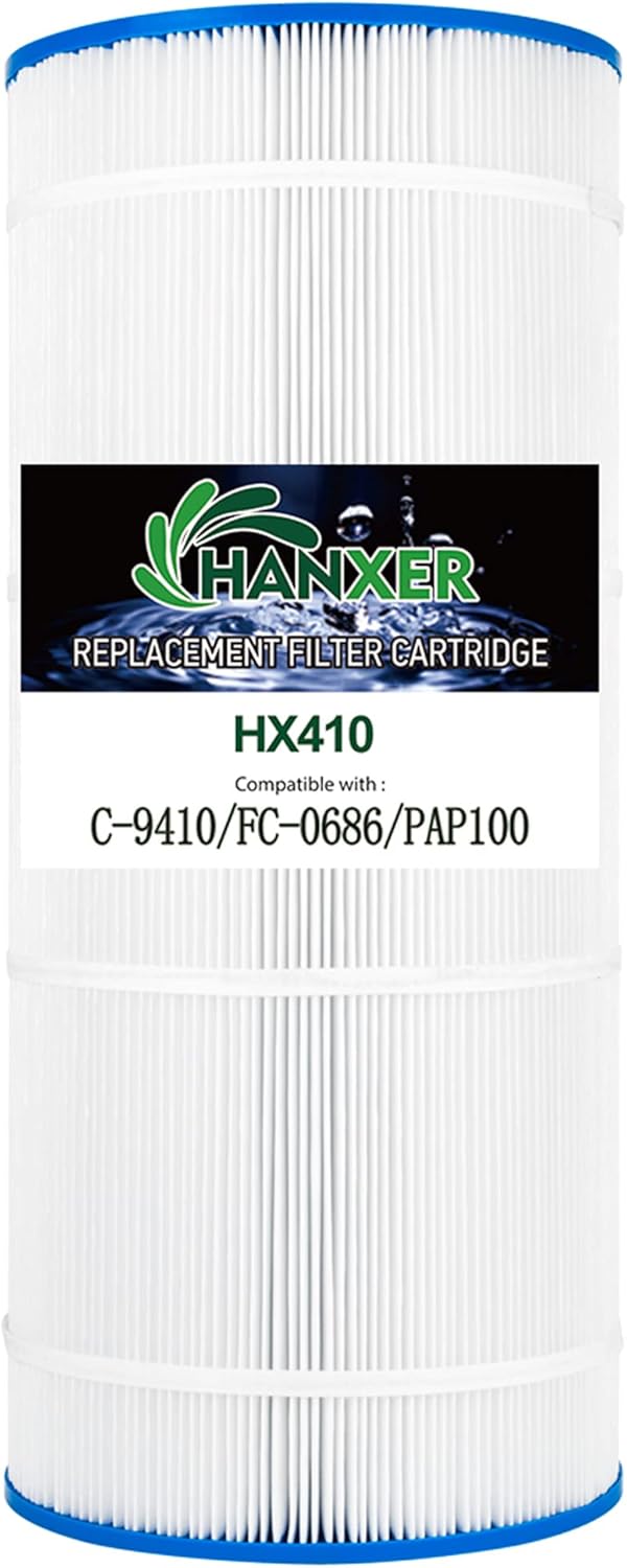 El cartucho de filtro de piscina C-9410 reemplaza a PLF100A, CC100, CCRP100, PAP100, PAP100-4, Filbur FC-0686, 59054200, 160316, Predator 100, Clean