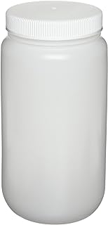 2120-0005 Wide-Mouth Bottle, HDPE, Large, 2L