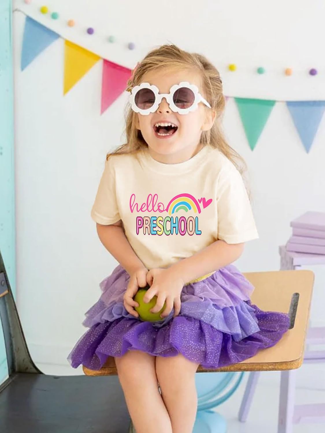 First Day of School Shirt Girls Boys Preschool to 5th Grade Tshirt Kids Back to School Graphic Tee Tops