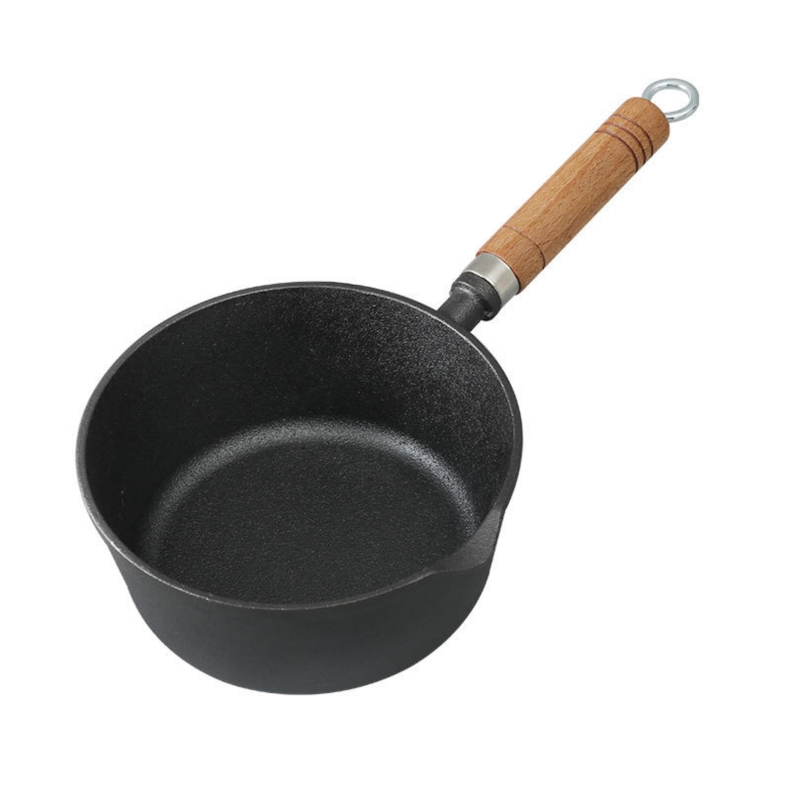 APGLSXY Multifunctional Cast Iron Fryers Basket Oil Strainer Set Metal Texture Great for Frying Easy Maintenances Kitchen Tool French Fry Cooker