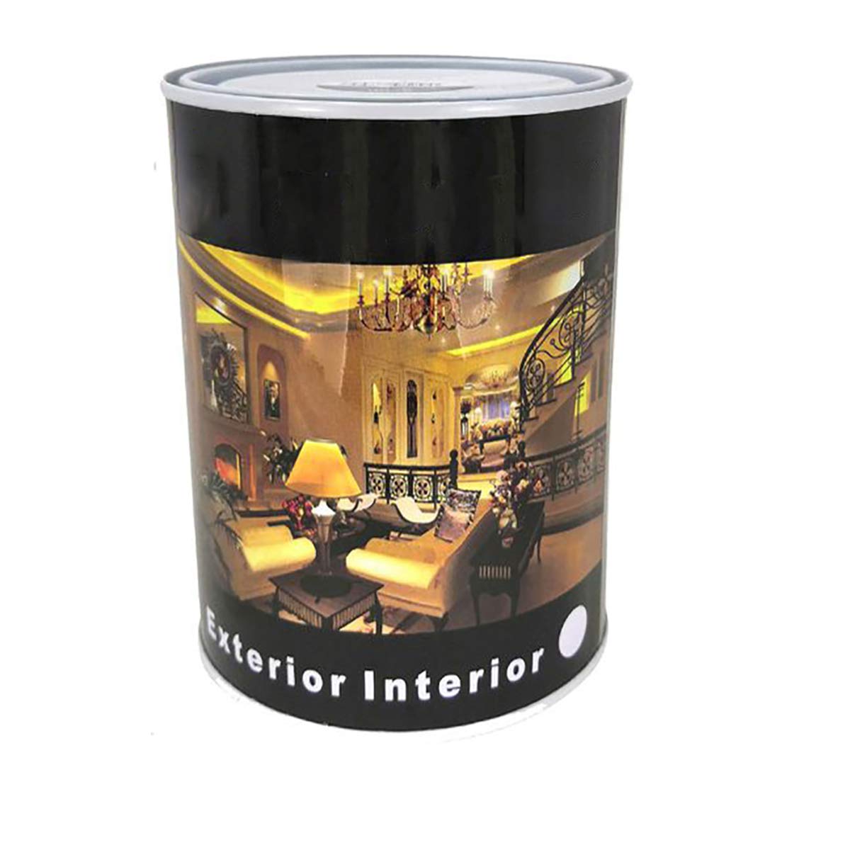 H HANSEL HOME Pintura Esmalte al Disolvente para Madera y Metal, Pintura Alquidica de Rápido Secado para Superfícies Interiores y Exteriores(Negro Satinado, 125 ML) — view 62