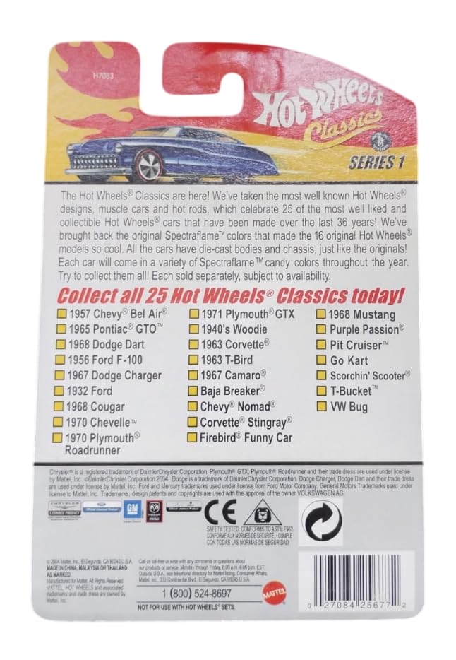 Hot Wheels Classic Series 1: Firebird Funny Car miniatura 2