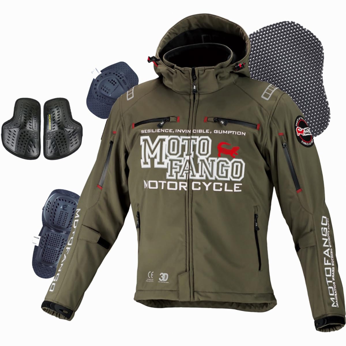 Amazon.co.jp: コミネ(KOMINE) バイク用 ジャケット ソフトシェル