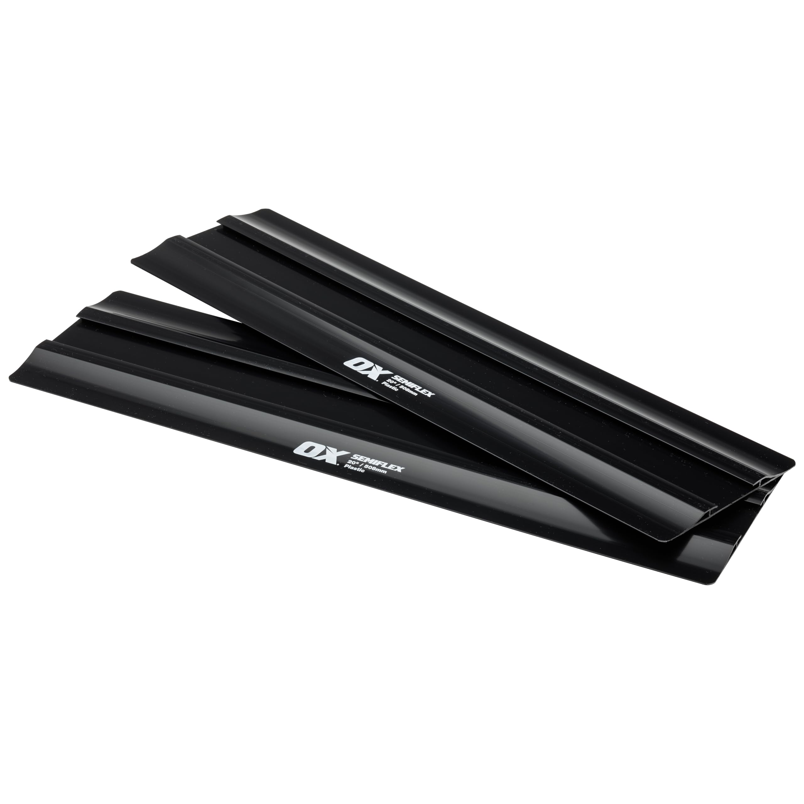 Ox Tools -P532720 Semi Flex Plastic Replacement Blades Pack 2-20 Inch, 20In / 508 X 138 Mm