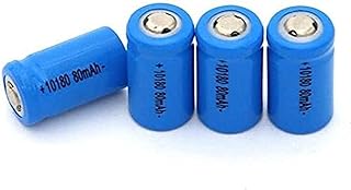 Rechargeable battery3.7 Volts Ion Battery 10180 Battery 3.7V 80MAH Rechargeable Battery Electric Toothbrush Battery 4PCS