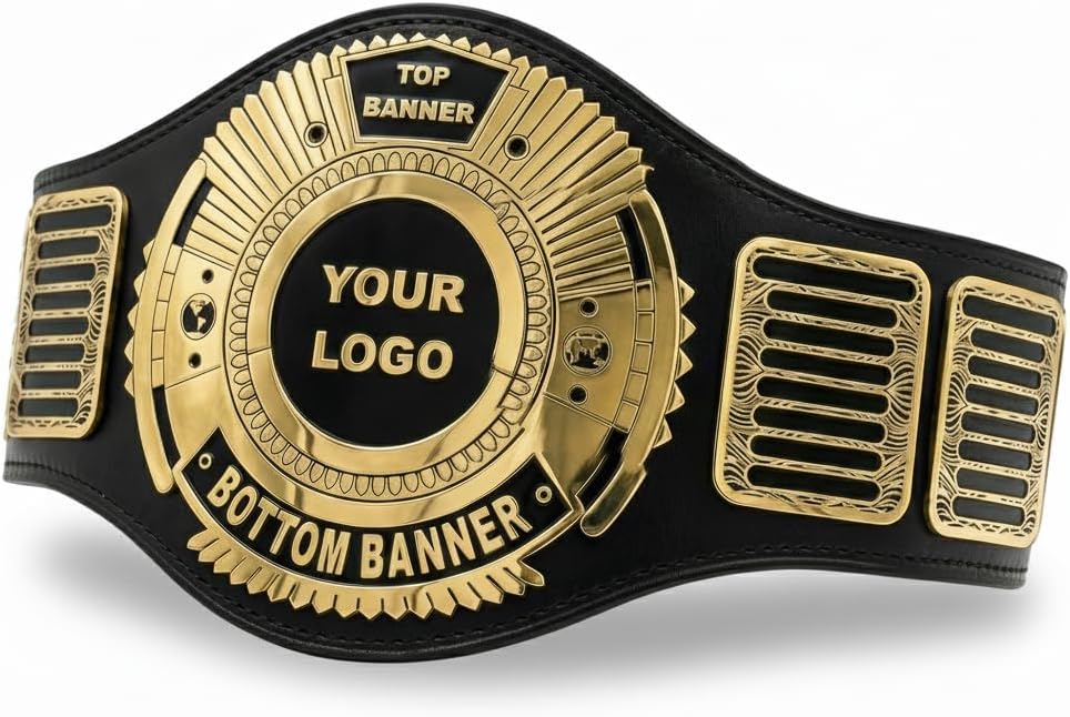 HANDSY Custom Championship Belt - Fully Personalized for All Sports