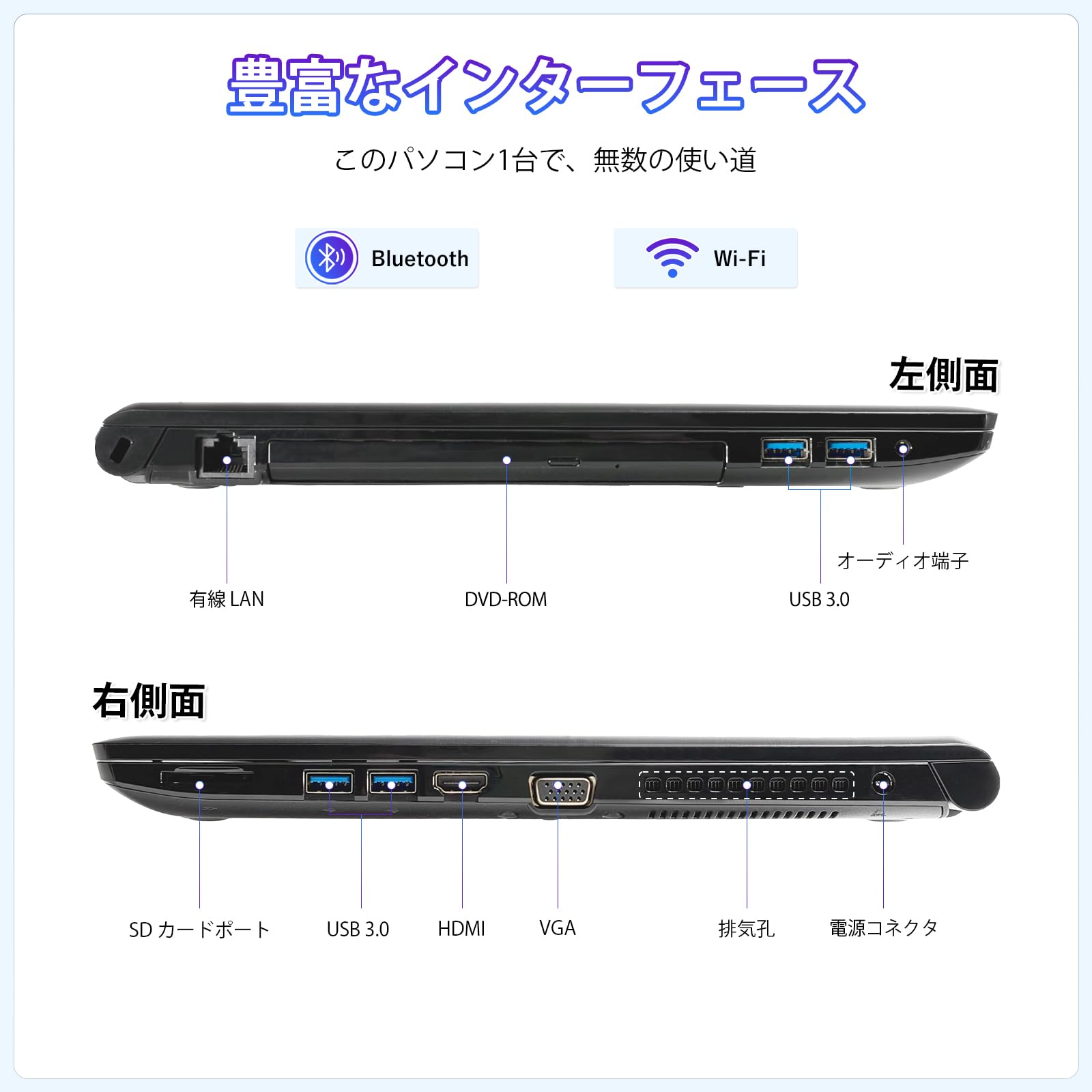 Amazon.co.jp: 【整備済み品】ノートパソコン 中古 東芝 Dynabook B65