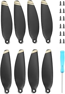 2 pares de hélices de drone RC, hélices hélices hélices de reposição para peças de acessórios de quadricóptero RC Drone