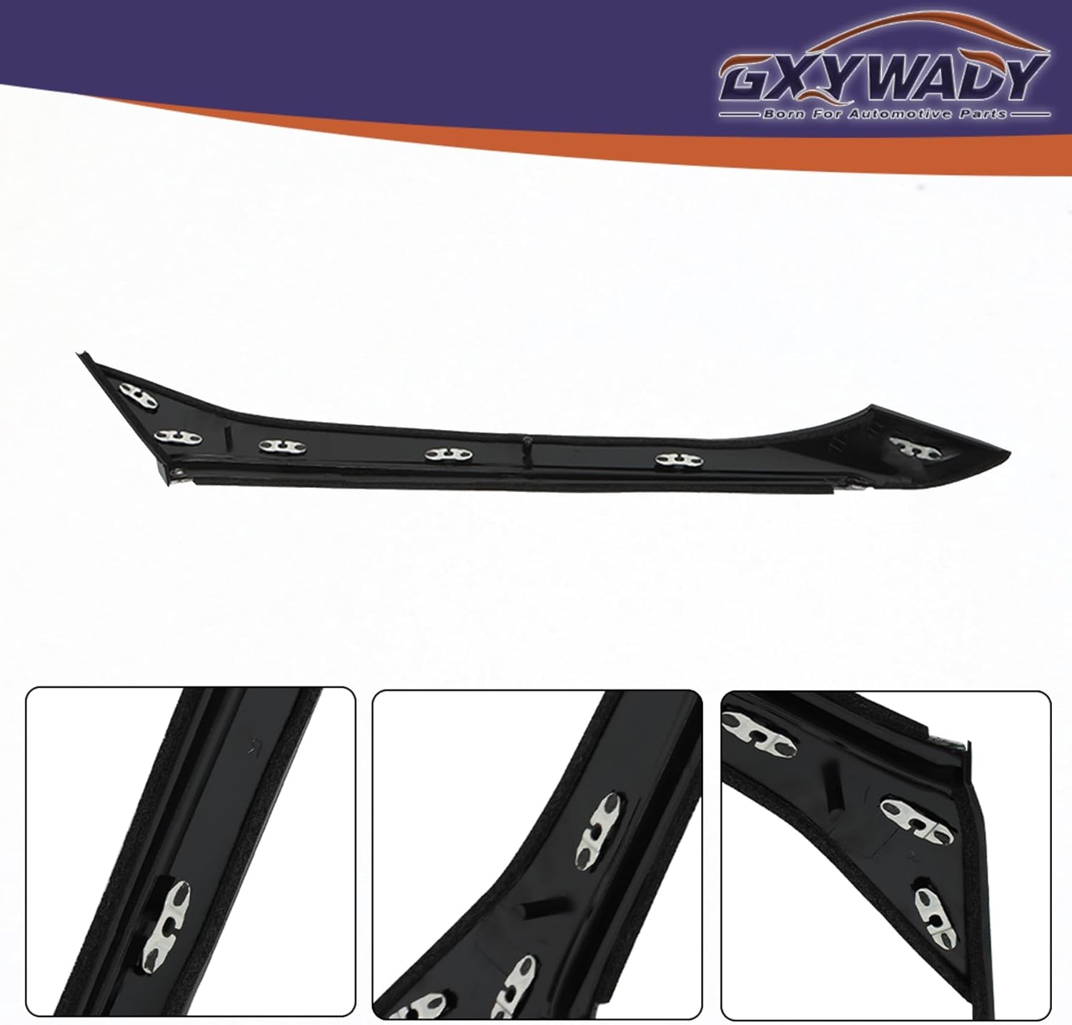 GXYWADY Right Rear Side Body Molding Pillar Trim Replacement for Maxima 2016 2017 2018 2019 2020 2021 Replacement for 78872-9DJ1A
