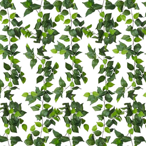 RECUTMS Artificial Vines Ivy Garland 6 Strands Fake Vine with