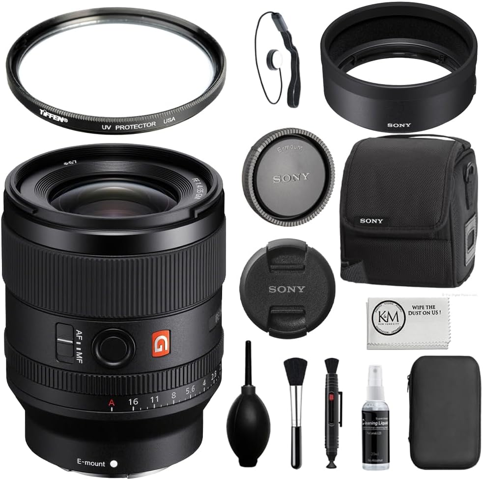 Sony FE 35mm f/1.4 GM Full-Frame Large-Aperture Wide Angle G Master Lens