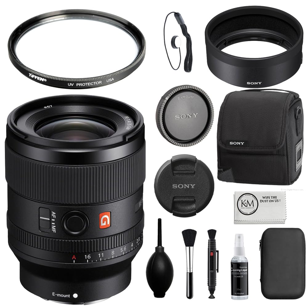 美品 SONY FE35mm F1.4 GM SEL35F14GM フィルター付 Amazon.com : Sony FE 35mm F1.4 GM Wide-Angle Prime Lens