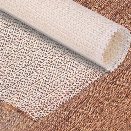 2 Piezas Base Antideslizante Alfombra Antideslizante Suelo, 100 x 150 cm Malla Protección para Alfombras, Alfombrilla Antideslizante para Cajones Estantes Bandeja