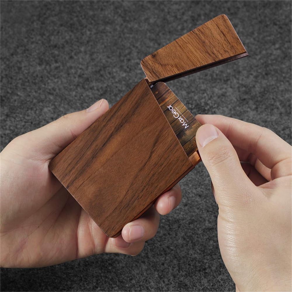 Etui na wizytówki dla mężczyzn kobiet biurowe etui na wizytówki przenośne etui na wizytówki na biurko