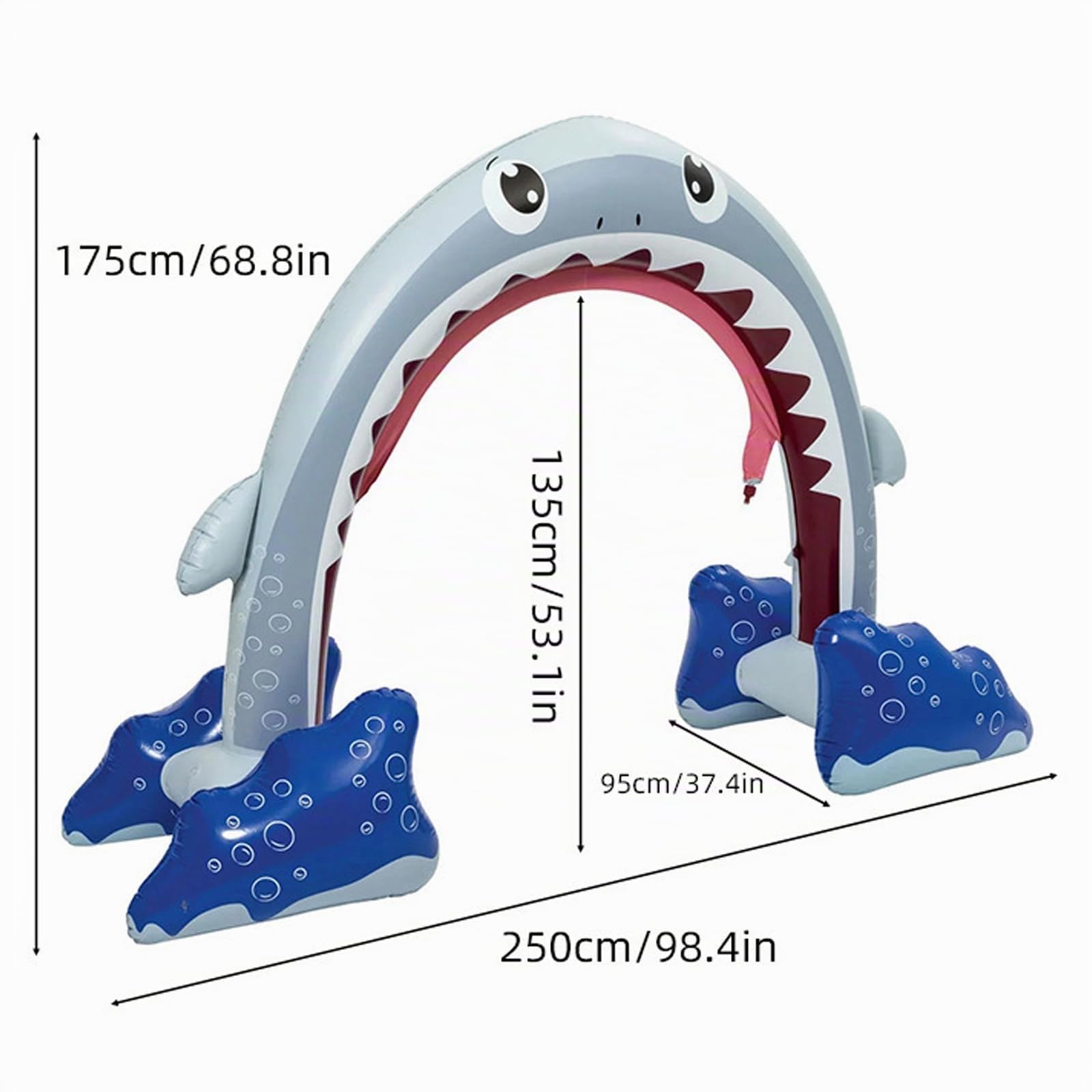 Tapis D'Eau Gonflable Pieuvre 145x60 Cm Pour Enfants - Jeu De Pulvérisation Connecté Au Tuyau - Activité Plage Jardin - PVC Haute Qualité
