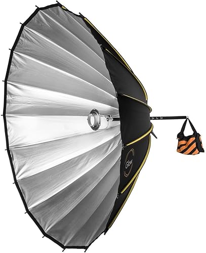 Miniatura 7 de Glow Profond - Caja de luz parabólica de apertura rápida de 70.8 pulgadas de profundidad con sistema de varilla de enfoque (70.9 in), barra de fibra