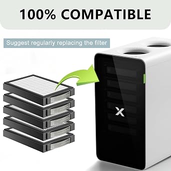 Medium Efficiency Replacement Filter Compatible with xTool SafetyPro AP2 Smoke Purifier for Laser Engraver