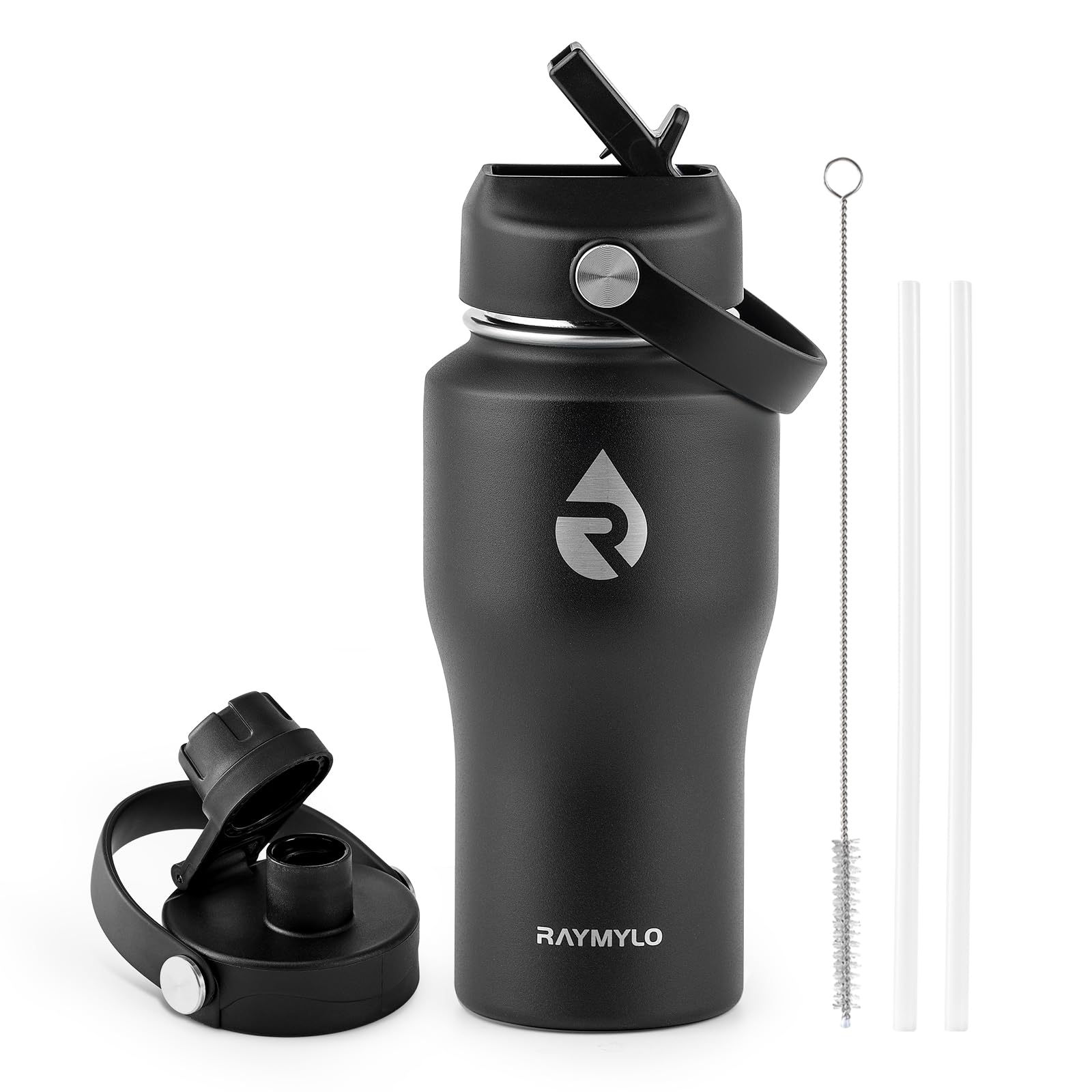 RAYMYLO 530ml Insulated Tumbler Water Bottle with Straw — image 1