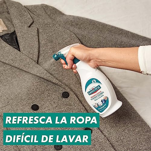 Sanytol – Spray Elimina Olores Desinfectante para Textiles, Elimina Malos Olores Persistentes y Neutraliza Alérgenos, Sin Lejía - Pack de 3 x 500 ml = 1,5L - imagen 6