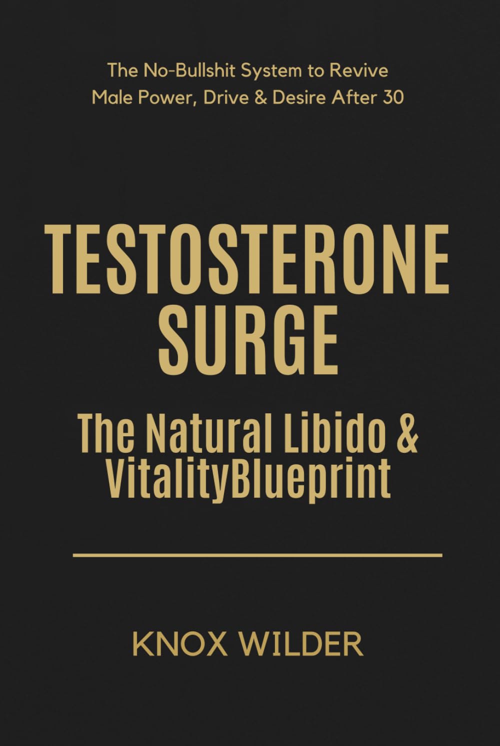 Testosterone Surge - The Natural Libido & Vitality Blueprint: The No-Bullshit System to Revive Male Power, Drive & Desire After 30