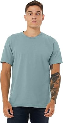 Bella Canvas - Unisex CVC Jersey Tee - 3001CVC - 2XL - Heather Blue Lagoon