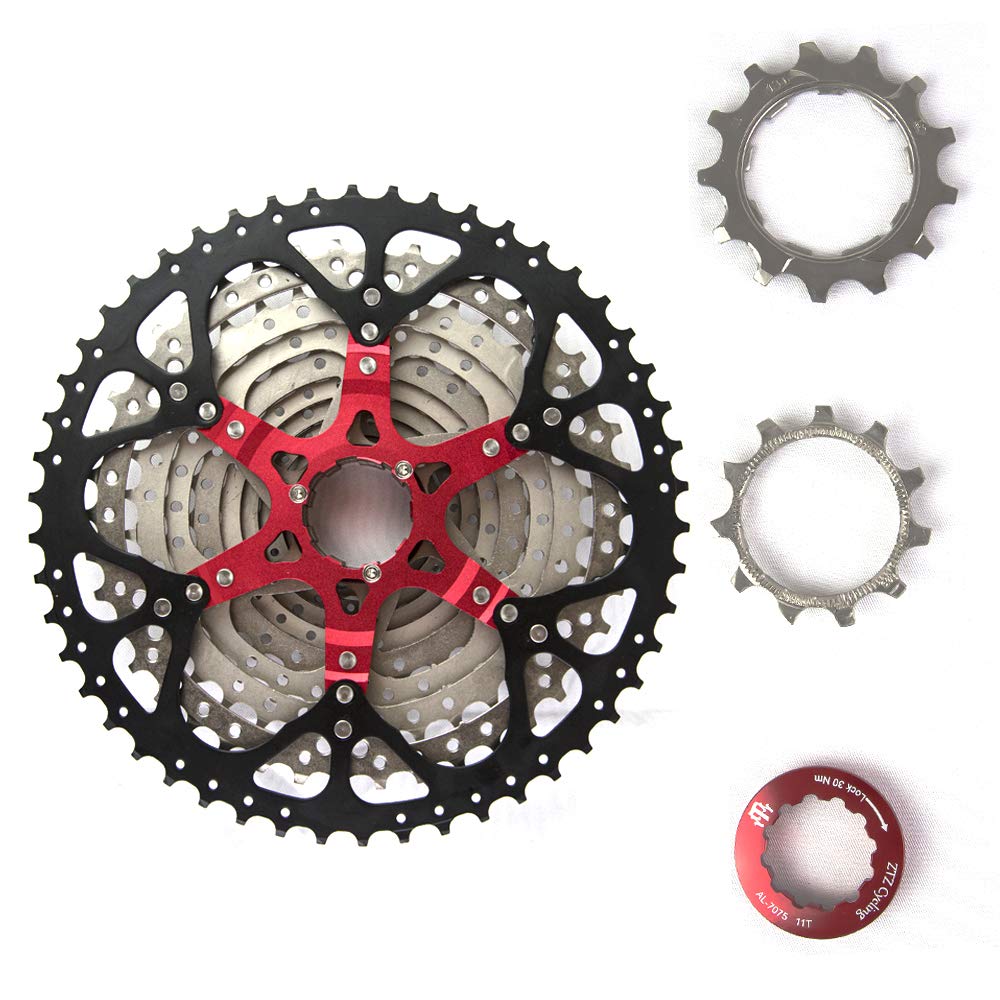 8/9/10/11 velocità, cassette ultraleggere per mountain bike, adatte per XC, AM, DH, MTB, BMX, corone