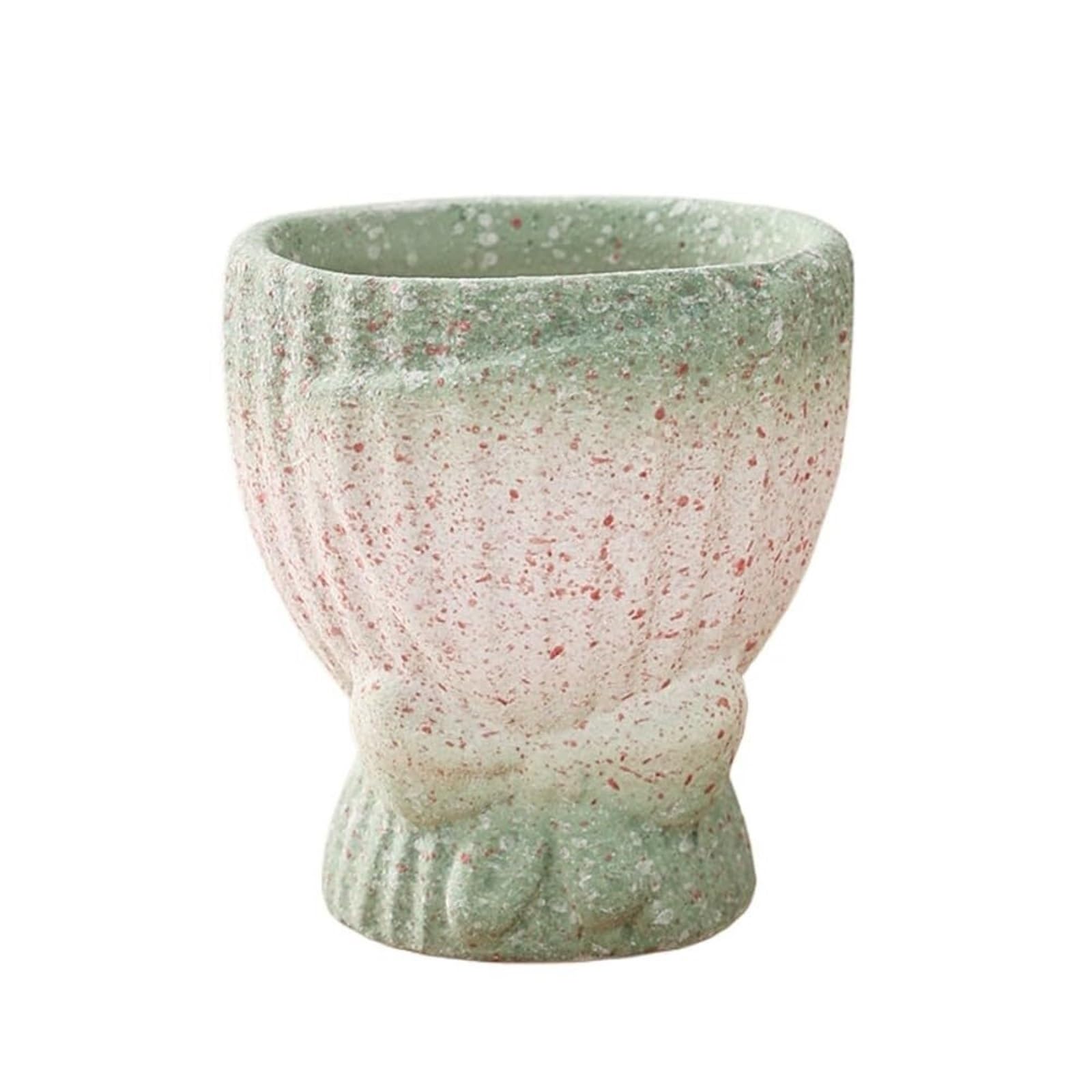 MDNIPQBAM natural Creative Flower Pot Coarse Pottery For Succulent For Balcony Decoration for garden