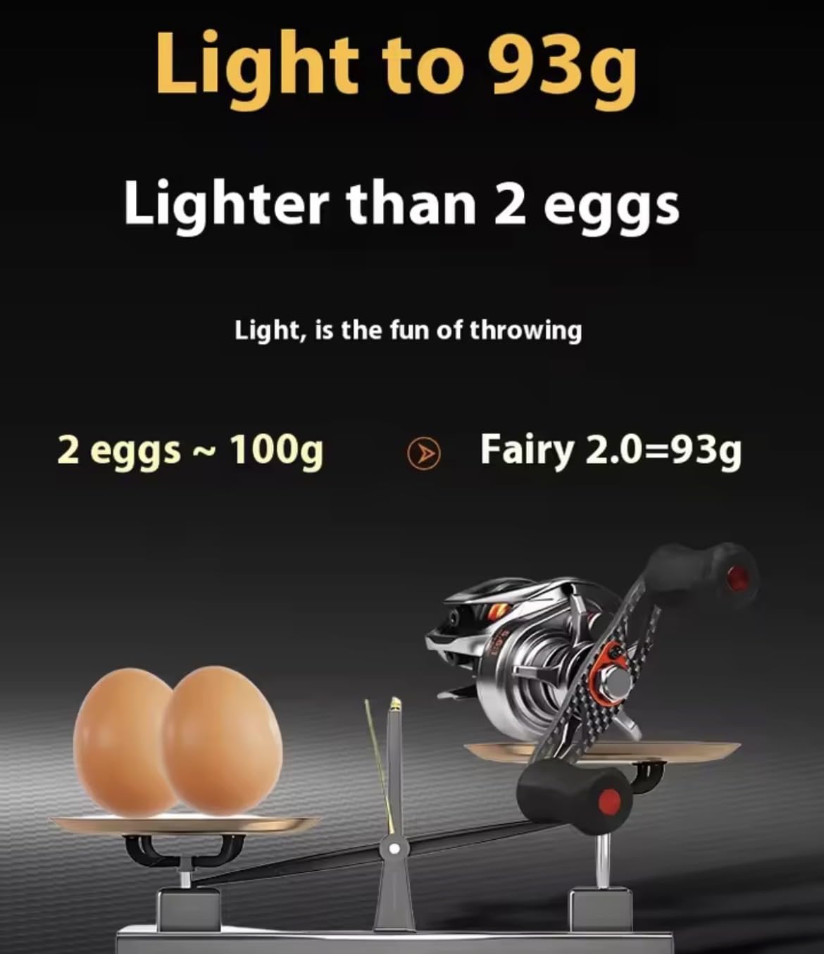 Amazon | ELVES 2.0 93g 最小 ベイト リール エルヴス 2.0 Forest
