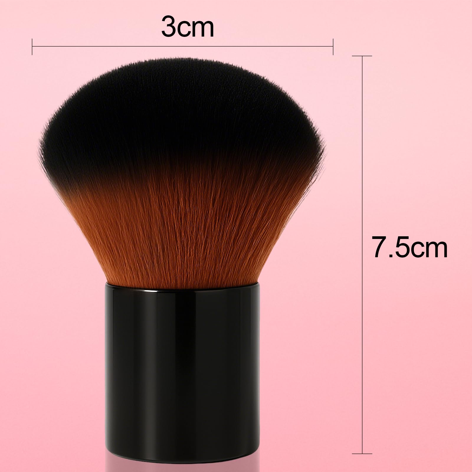 Nail Art Dust Brush, Nail Brushes for Cleaning Nails Powder Cleaner, for Acrylic Nails And Nail Art - Image 3