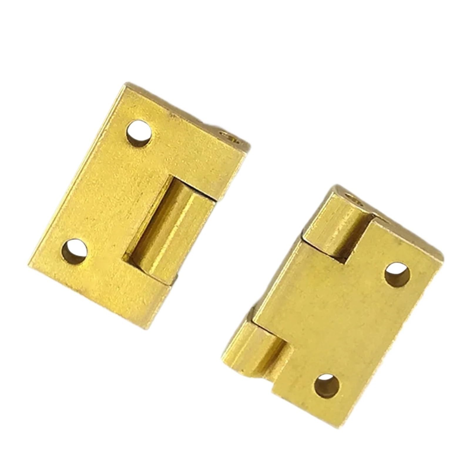 Charnière bout à 4 trous automatique pour boîte à bijoux en laiton 10pcs