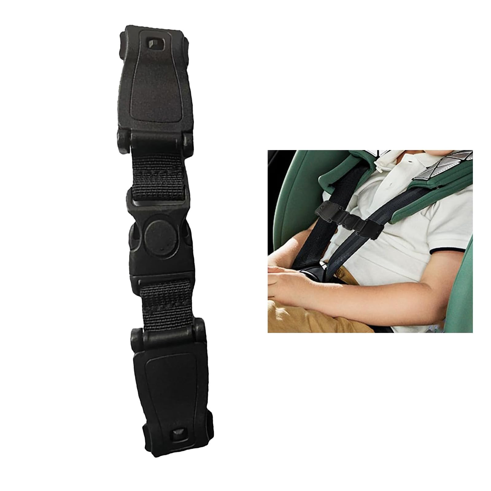 Seat Chest Harness Clip,Anti Escape Seat Strap Baby Harness Chest Clip,Baby Anti-Slip Safety Strap,for Baby Seats,Strollers,High Chairs,Baby Carrier,