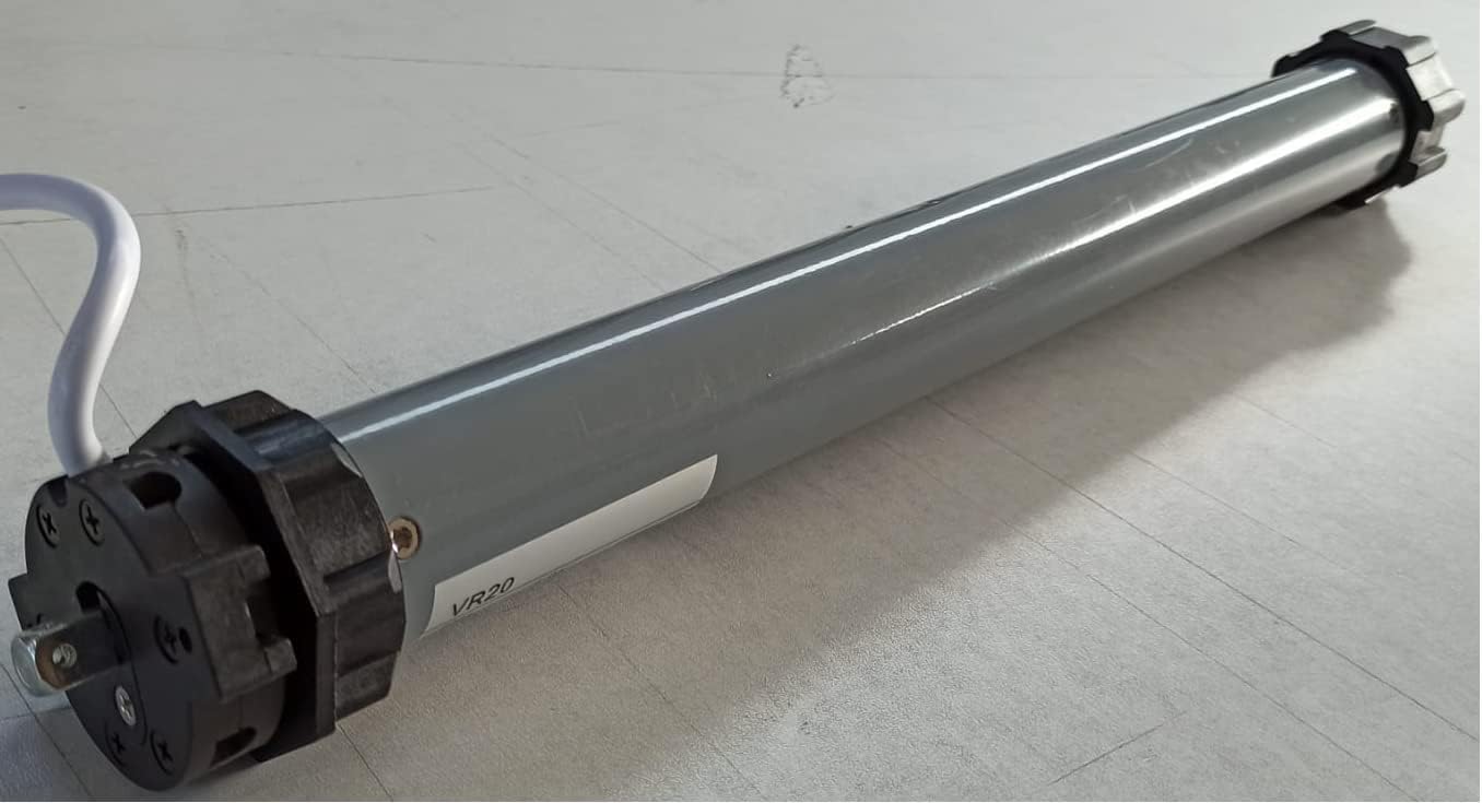 Kit Motorizzazione Tapparelle 100 kg 50 Nn + Centralina e Telecomando Varie Misure Disponibili RULLO REGOLABILE Motore per tapparelle Completo di Accessori (da 100 cm a 135 cm)