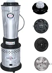 Liquidificador Industrial Alta Rotação 2 Litros 800w Inox Spolu 127v