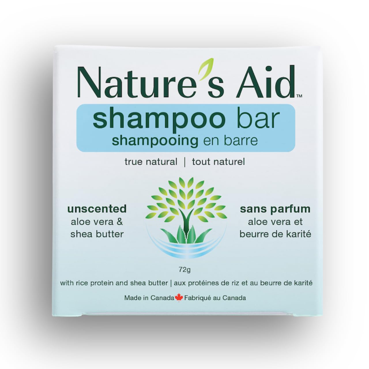 Natures Aid Volumizing Natural Rice Water Shampoo (Unscented)