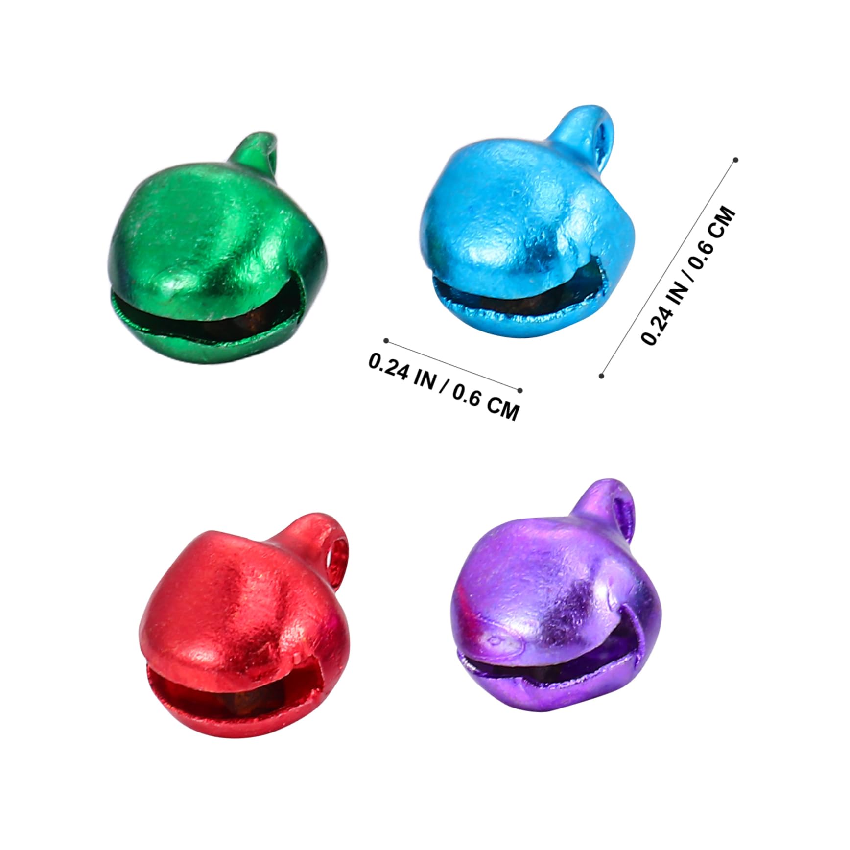 BCOATH 100Pcs Decorative Balls Shatterproof Christmas Ornaments for DIY Jewelry and Tree Decorations for Creating Festive