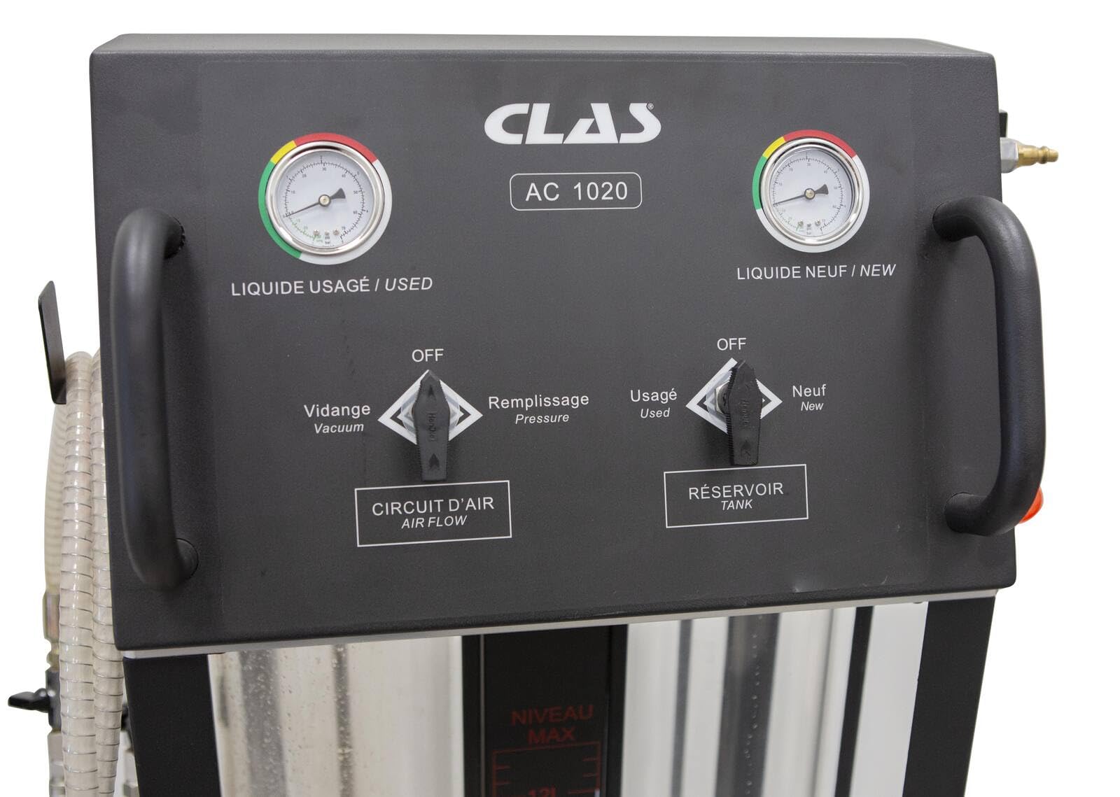 CLAS Equipements Appareil Remplacement/vidange du Liquide de Refroidissement des véhicules - AC 1020