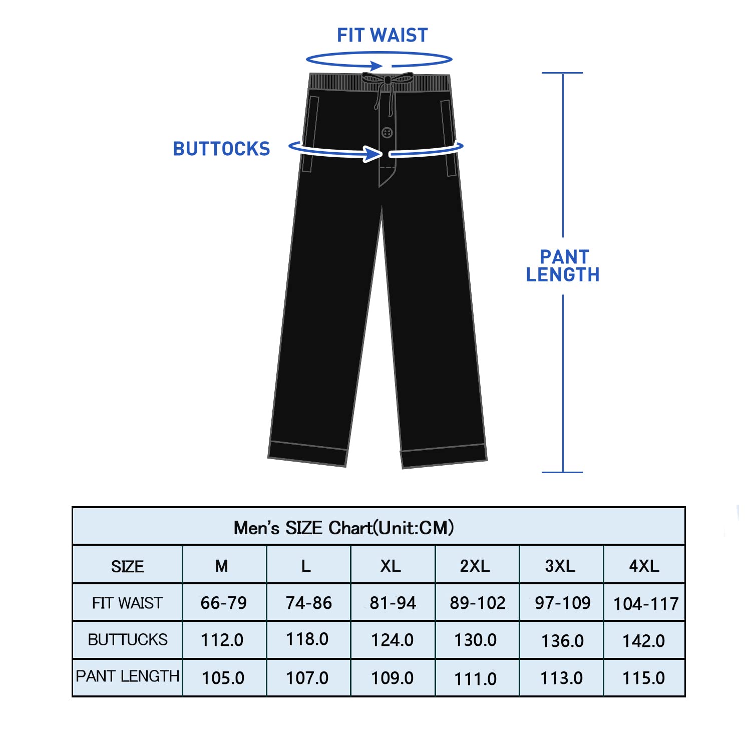 HomyComy Bas de Pyjama Homme 100% Coton Pantalon de Pyjama à Carreaux Vêtements de Nuit avec Poches à Cordon