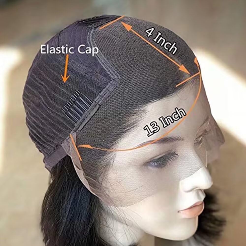 Amazon.com : Ombre Brown Highlights Sliky Straight 13x4 HD