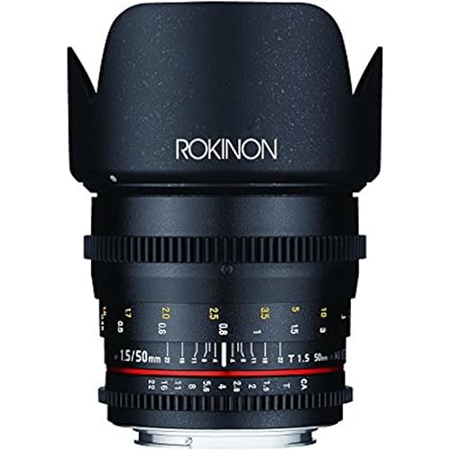 Rokinon Cine DS 50mm T1.5 Lens for Canon