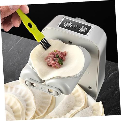 Miniatura 6 de RUNROTOO Máquina para hacer masas de pasta para hacer albóndigas, prensatelas, herramienta para hacer masas, prensa para la piel, albóndigas, moldes